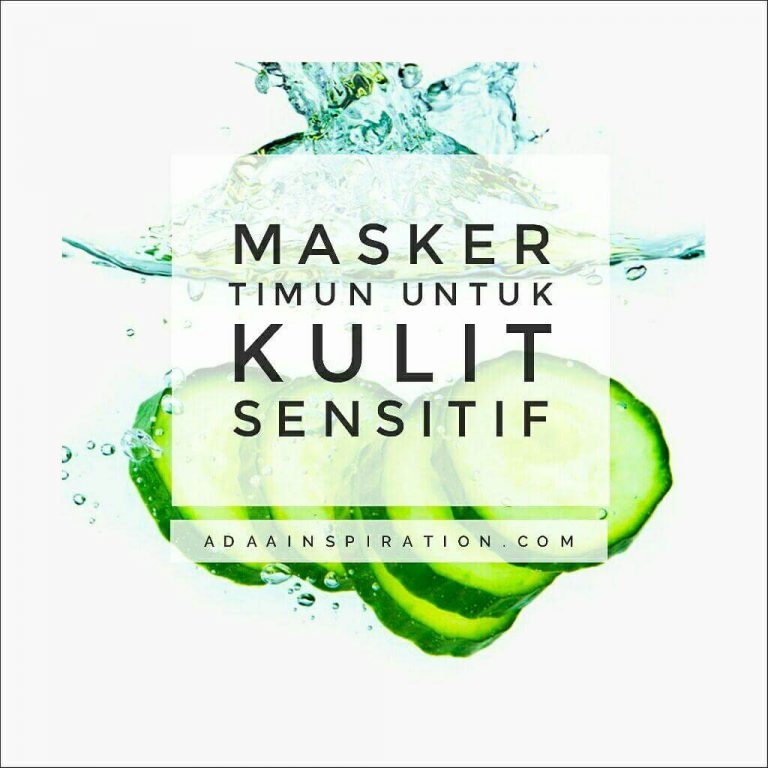 Masker Untuk Kulit Sensitif Dan Berminyak