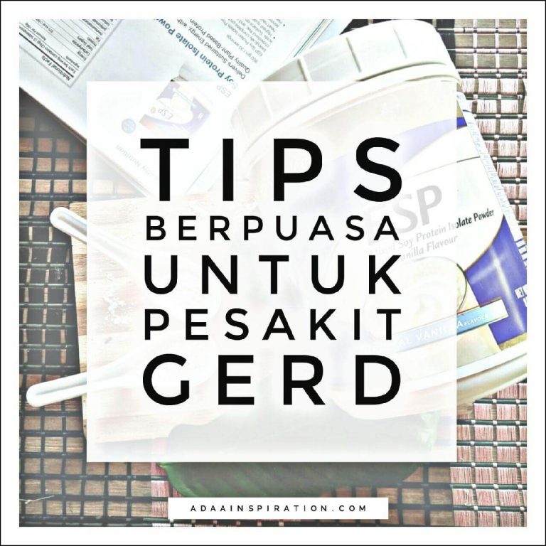 Tips Berpuasa Untuk Pesakit Gerd