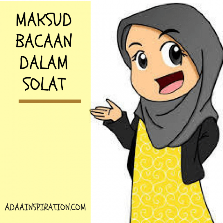 Maksud Bacaan Dalam Solat