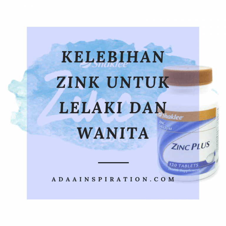 Manfaat Dan Kelebihan Zink Untuk Lelaki