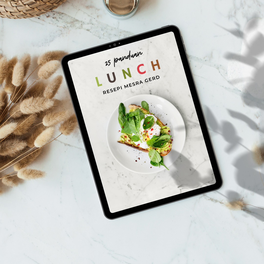 25 PANDUAN RESEPI LUNCH MESRA GERD